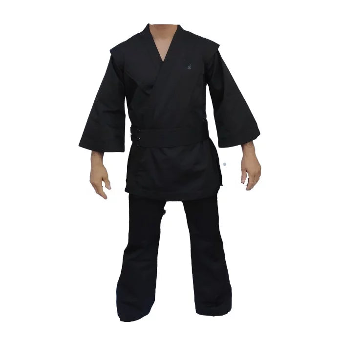 Ensemble SABRE LASER : veste + pantalon + ceinture (Noir ou Rouge)