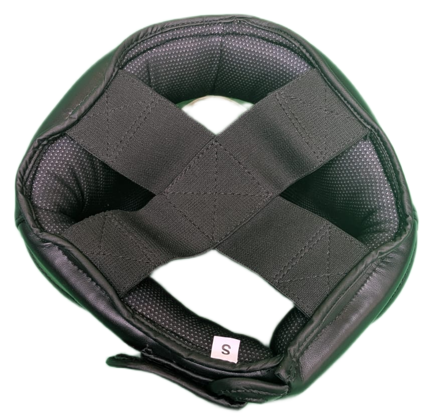 Casque de boxe adulte avec barre de protection nasale