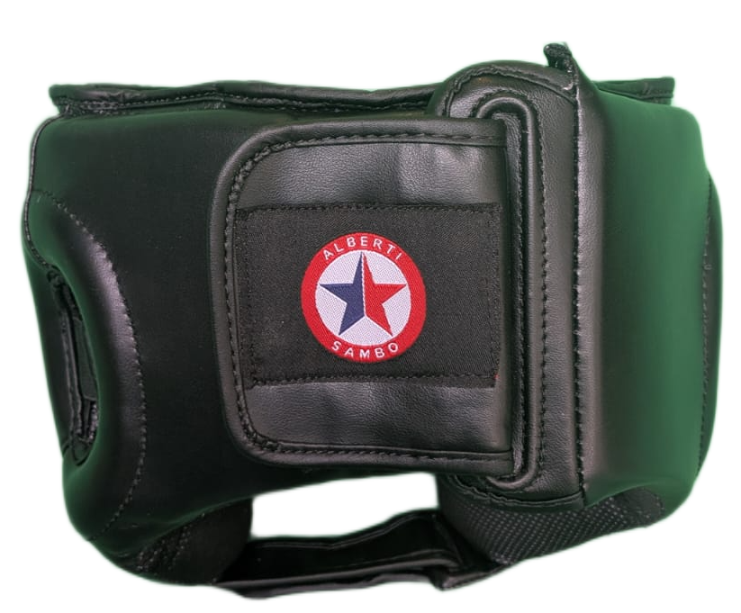 Casque de boxe adulte avec barre de protection nasale